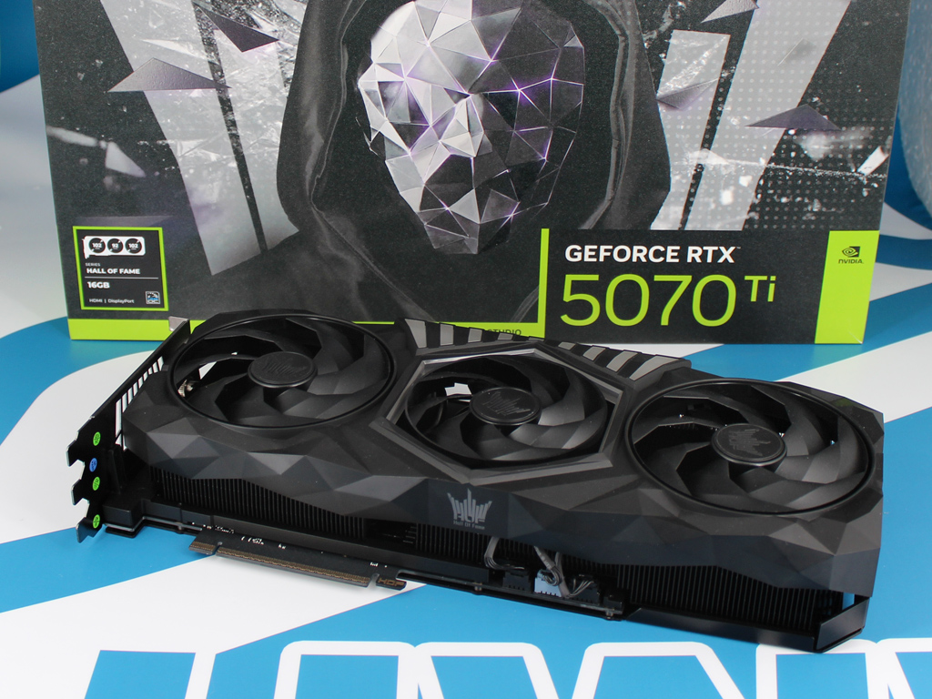 KFA2 RTX 5070 Ti HOF Gaming Black Edition Review.