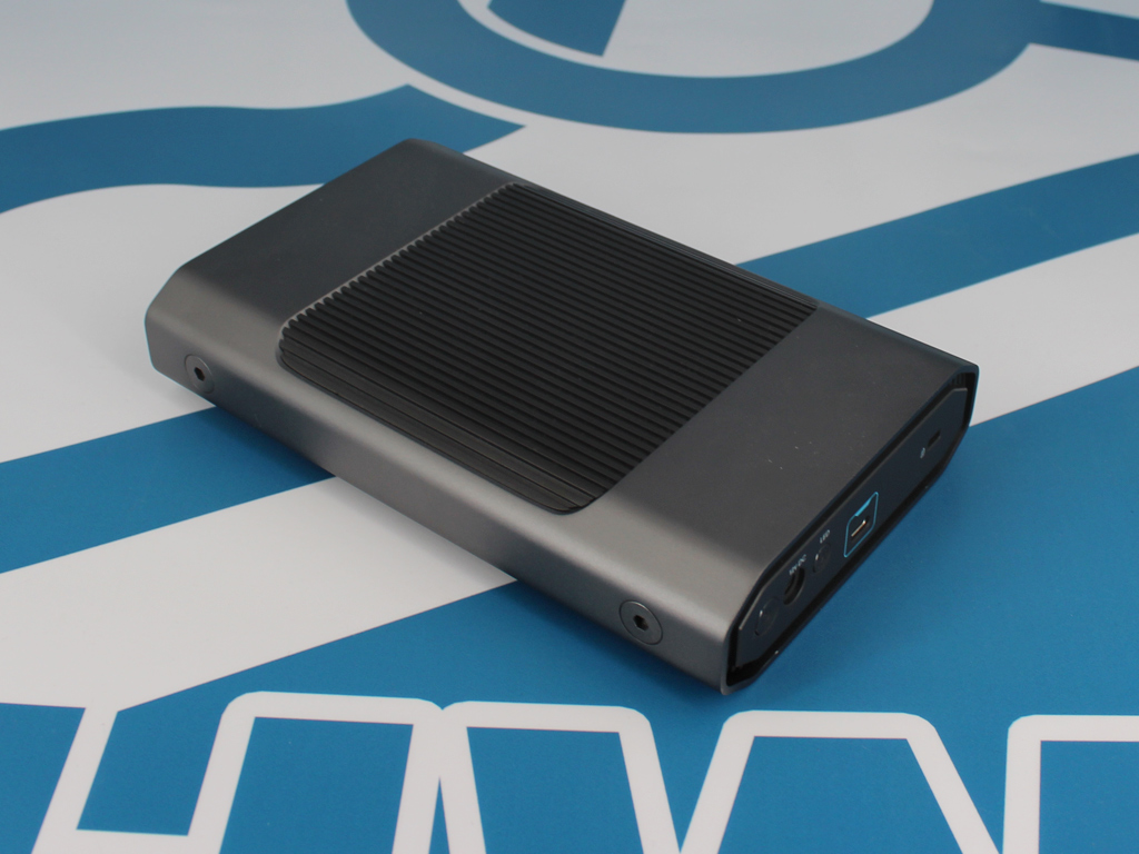 Das G-DRIVE in der Nahaufnahme.