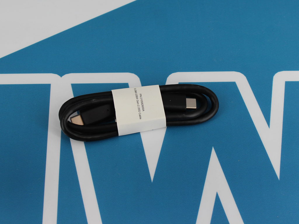 Das USB-C-Anschlusskabel.