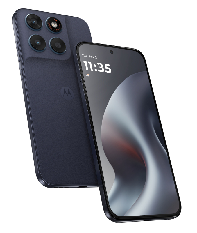 ●	Das moto g87 bietet das hellste Extreme AMOLED-Display in der moto g-Reihe.